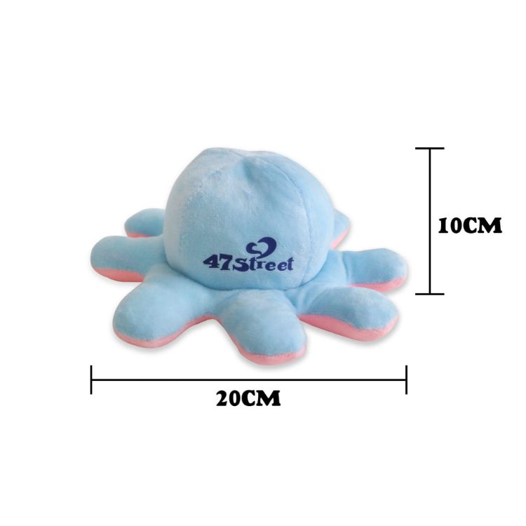 Picture of Large Reversible Octopus Plush Toy