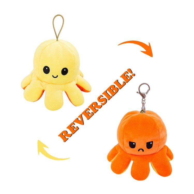 Picture of Small Reversible Octopus Plush Toy