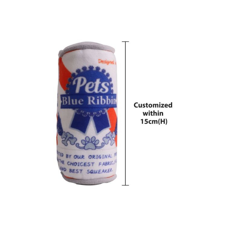 Picture of Custom Squeaky Can Shape Pet Toys