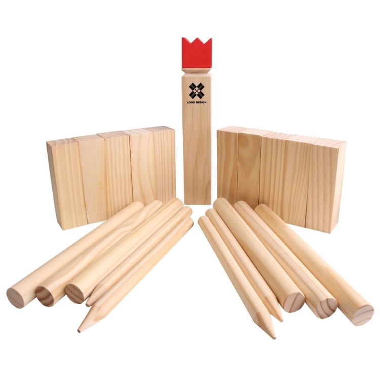 Picture of Premium Wooden Kubb Set