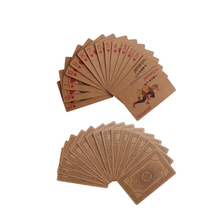 Picture of Kraft Paper Playing Cards