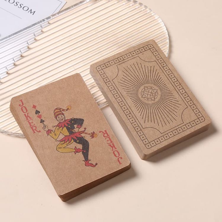 Picture of Kraft Paper Playing Cards