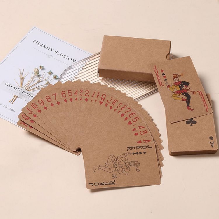 Picture of Kraft Paper Playing Cards