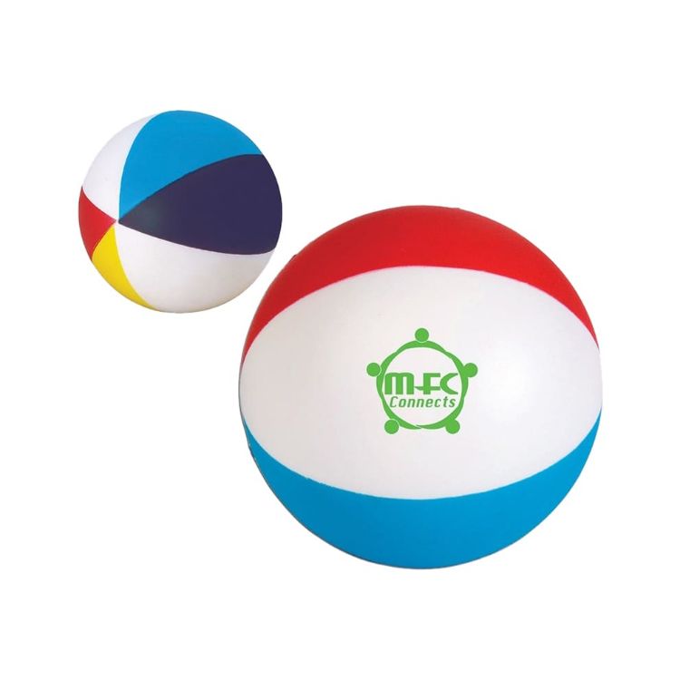 Picture of Colorfull Beach Ball Shape Stress Reliever