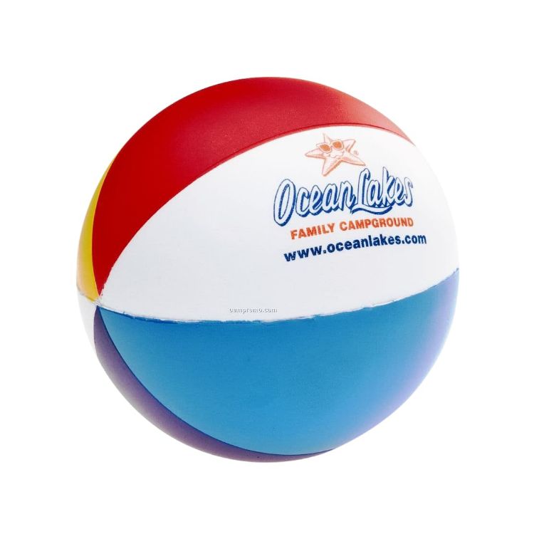 Picture of Colorfull Beach Ball Shape Stress Reliever