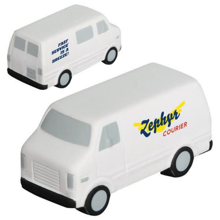 Picture of White Van  Shape Stress Reliever