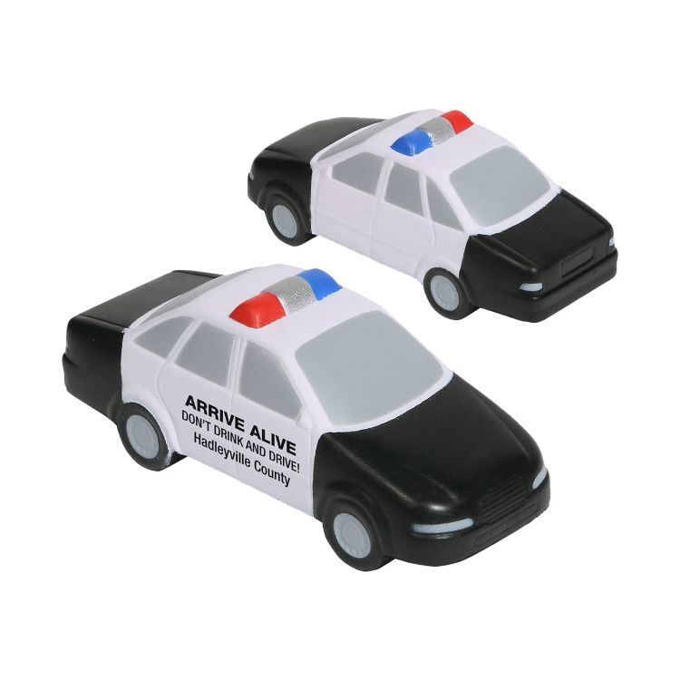 Picture of Police Car Shape Stress Reliever