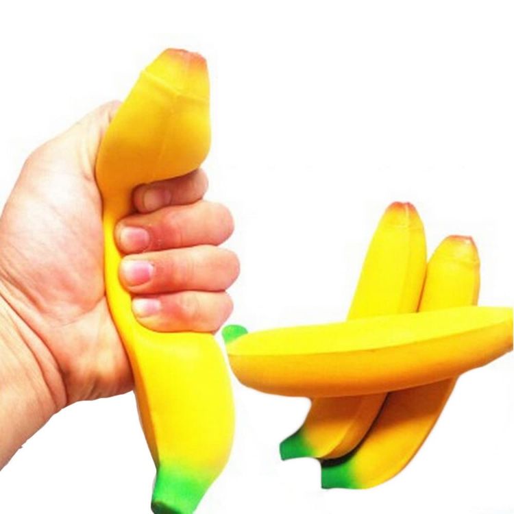 Picture of Banana Shape Stress Reliever