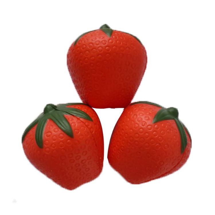 Picture of Strawberry Shape Stress Reliever