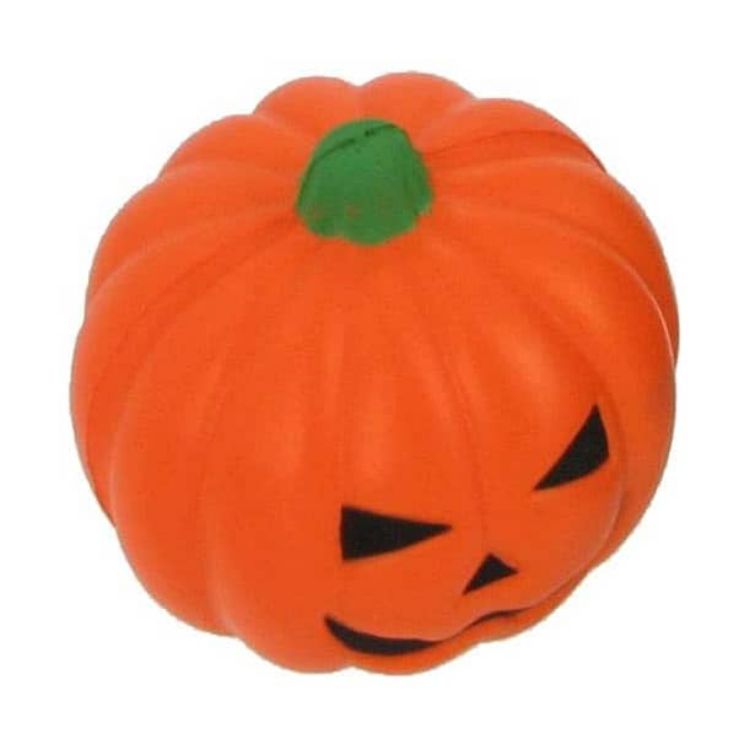 Picture of Pumpkin with Smiling Face Stress Reliever