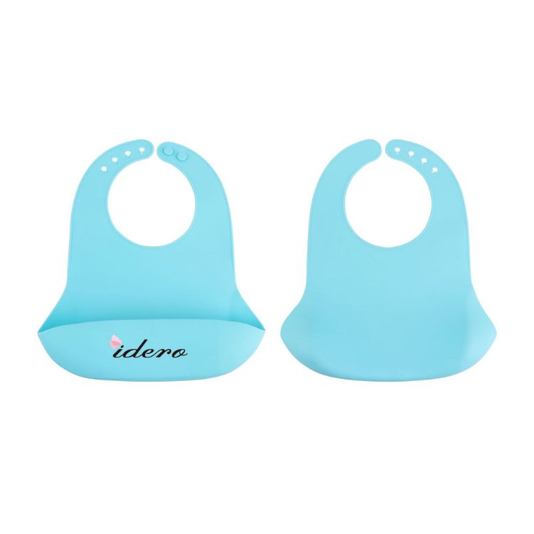 Picture of Silicone Bib with Snap Closure