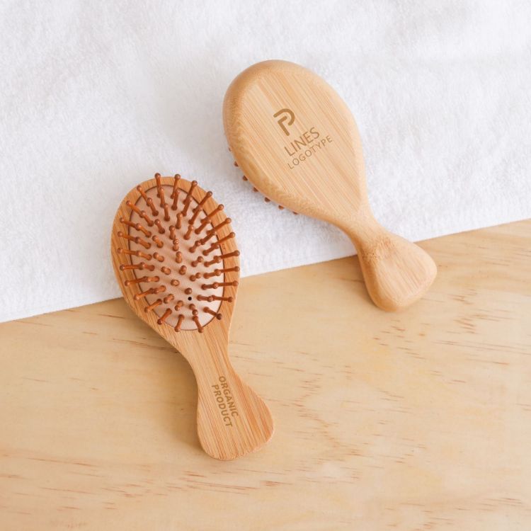 Picture of Small Bamboo Airbag Hair Brush