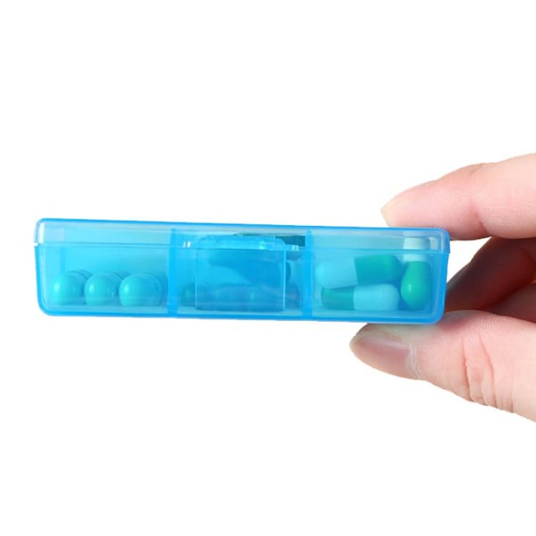 Picture of Square Six Compartment Pill Box