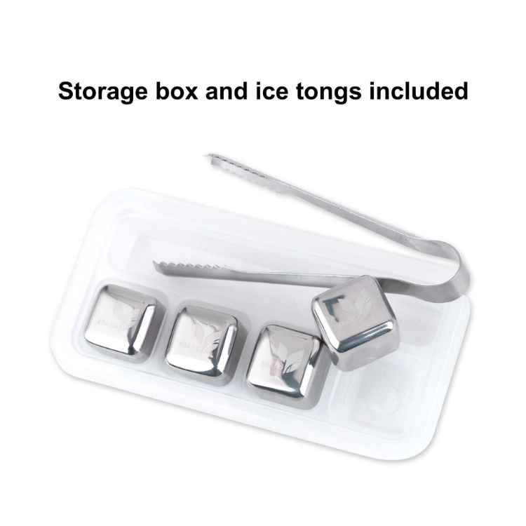 Picture of Stainless Steel Ice Cube Set (4pcs)