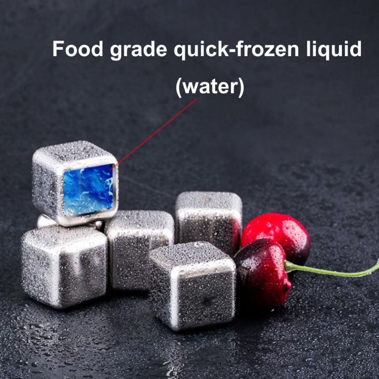 Picture of Stainless Steel Ice Cube Set (4pcs)