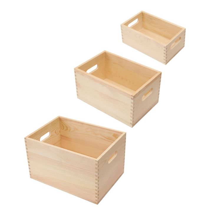 Picture of Wooden Storage Box Set