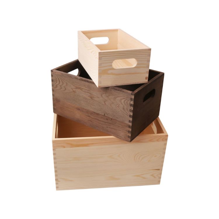 Picture of Wooden Storage Box Set