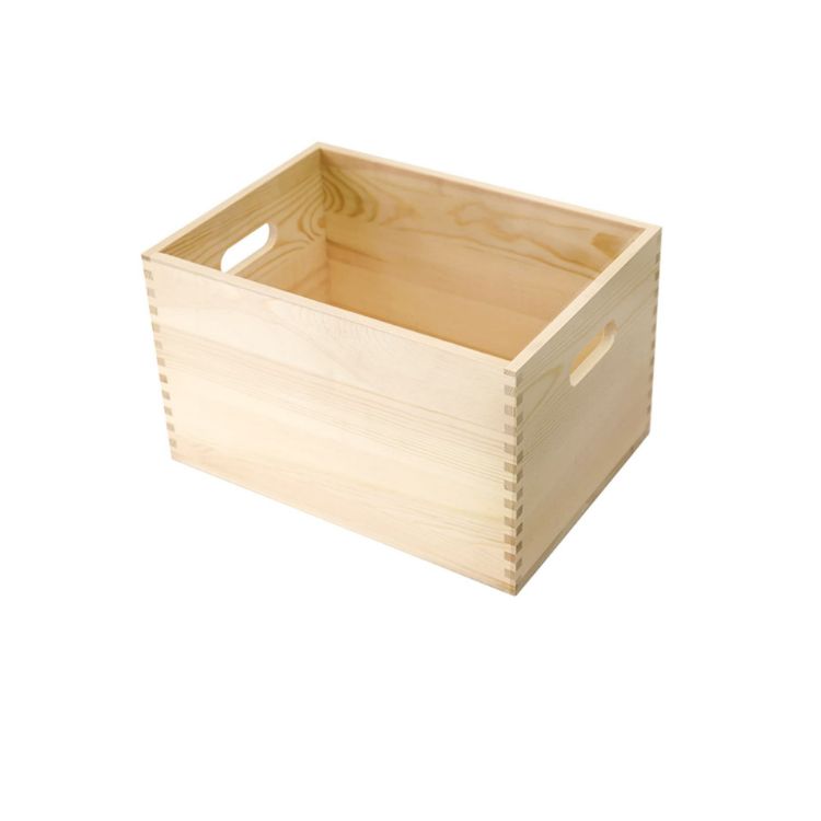 Picture of Large Wooden Storage Box