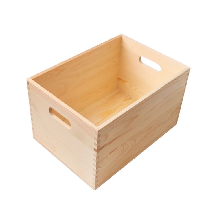 Picture of Large Wooden Storage Box