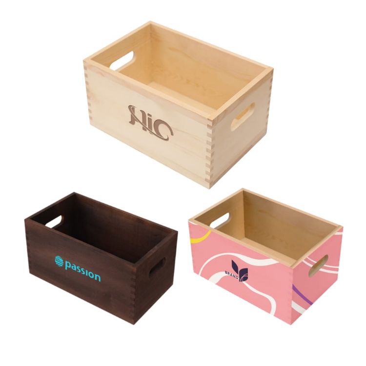 Picture of Medium Wooden Storage Box