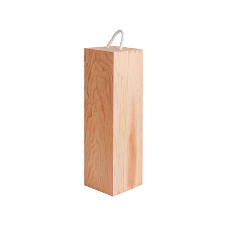 Picture of Single Bottle Wooden Wine Box