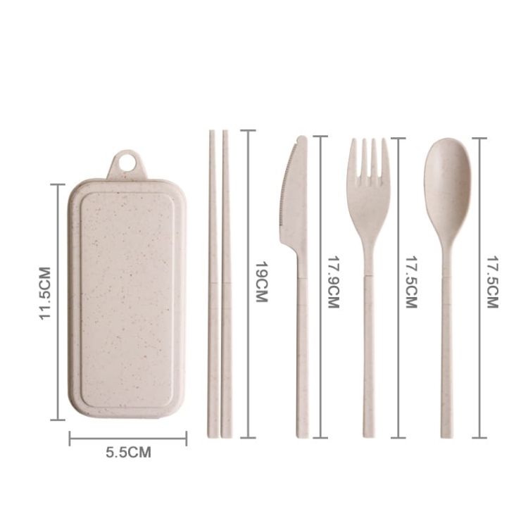 Picture of 4 Pieces Travel Utensils Set