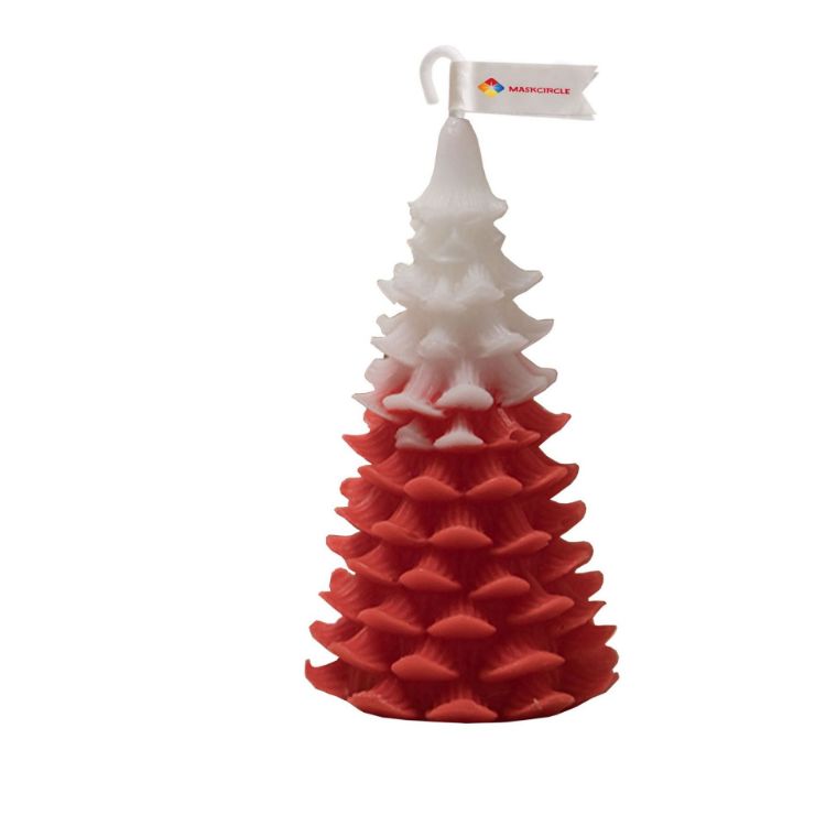 Picture of Cedar Christmas Tree Shape Candles