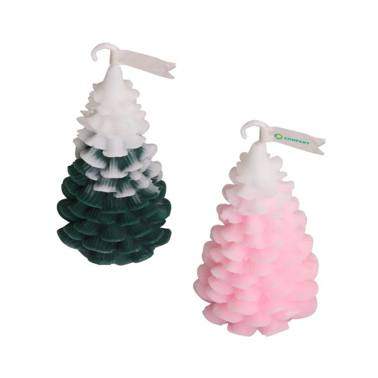 Picture of Cedar Christmas Tree Shape Candles