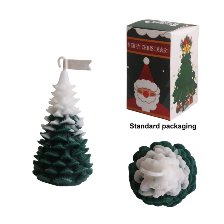 Picture of Cedar Christmas Tree Shape Candles