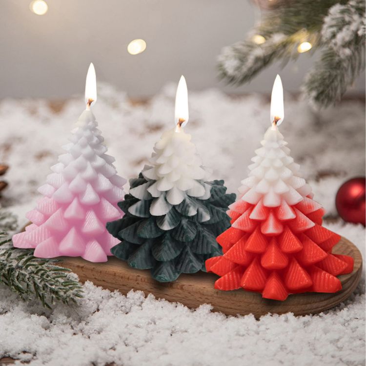 Picture of Christmas Tree Shape Candles