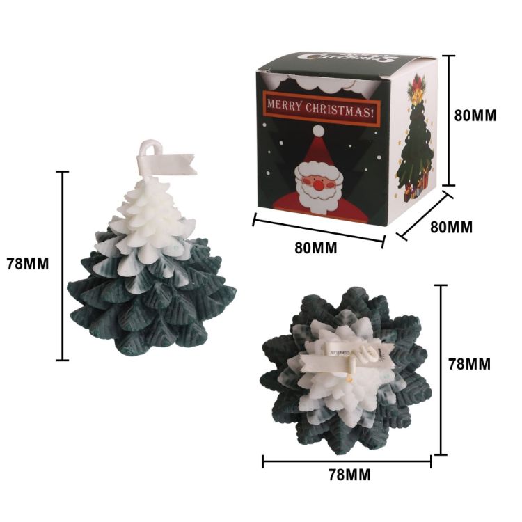 Picture of Christmas Tree Shape Candles