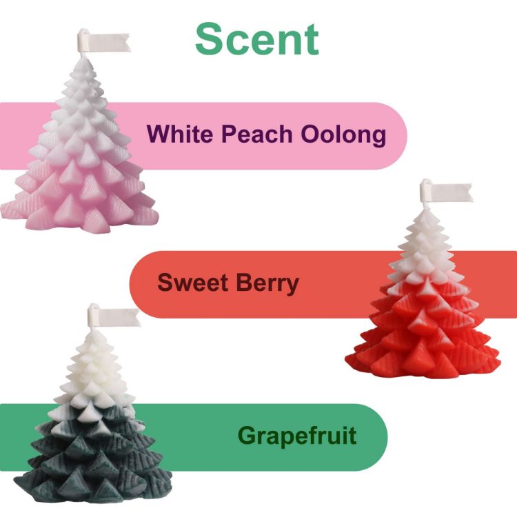 Picture of Christmas Tree Shape Candles