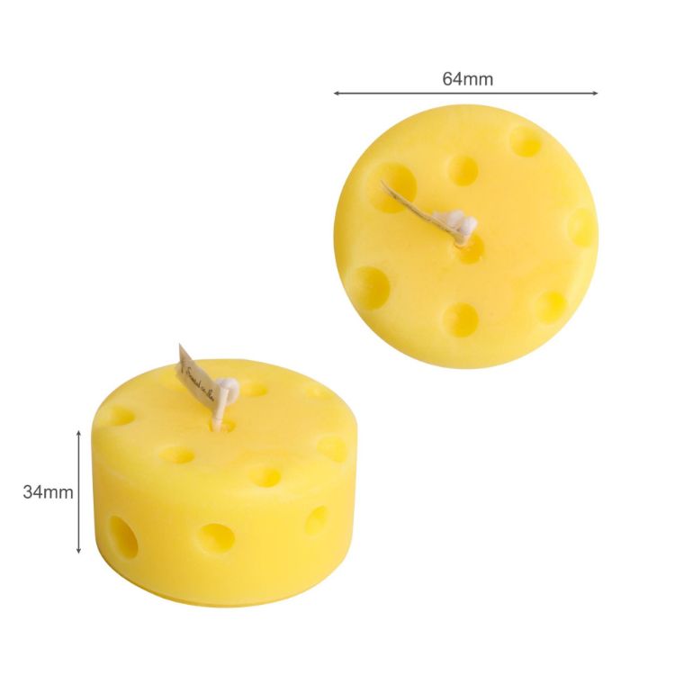 Picture of Round Cheese Shape Candles