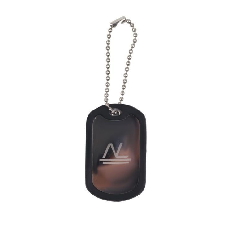 Picture of Dog Tag with Rubber Silencer