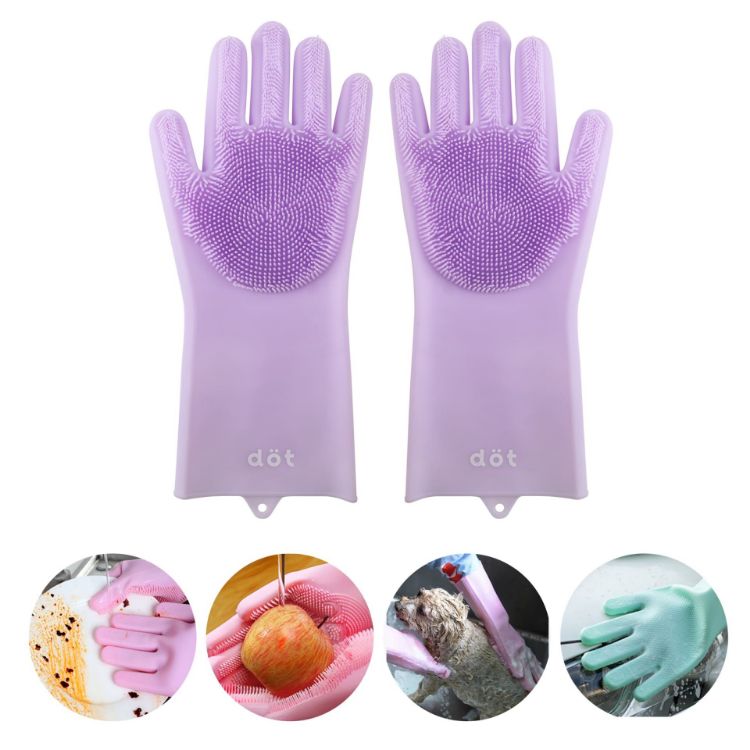 Picture of Silicone Gloves Cleaning Brush