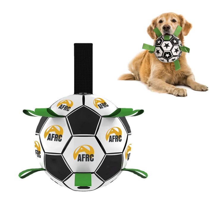 Picture of Dog Soccer Ball With Grab Tabs