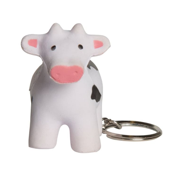 Picture of Keyring with Cow Stress Reliever