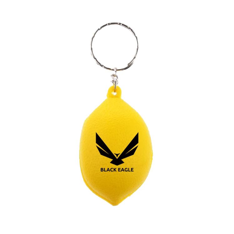 Picture of Keyring with Lemon Stress Reliever