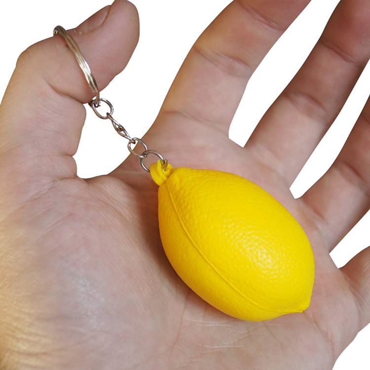 Picture of Keyring with Lemon Stress Reliever