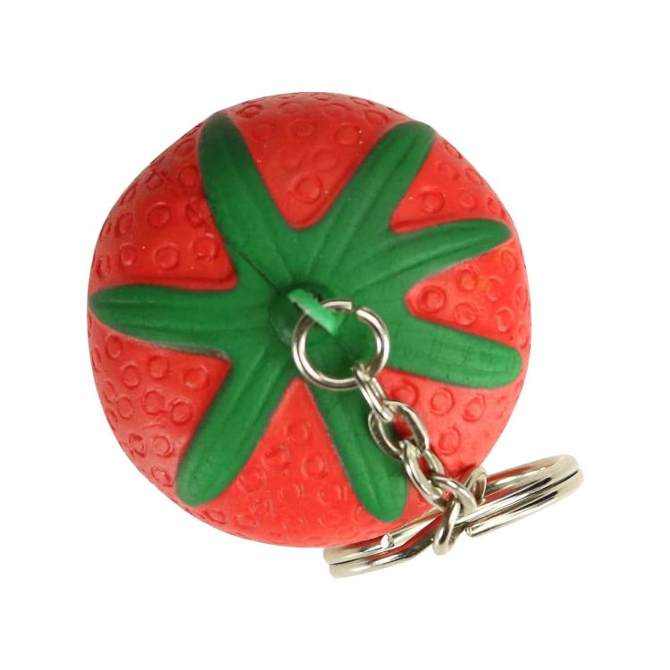 Picture of Keyring with Strawberry Stress Reliever