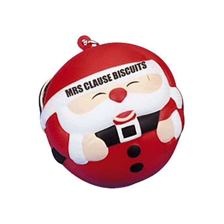 Picture of Keyring with Santa Stress Reliever