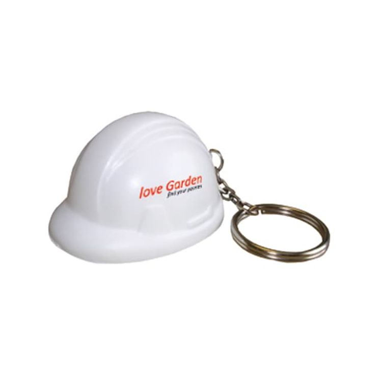 Picture of Keyring with Helmet Stress Reliever