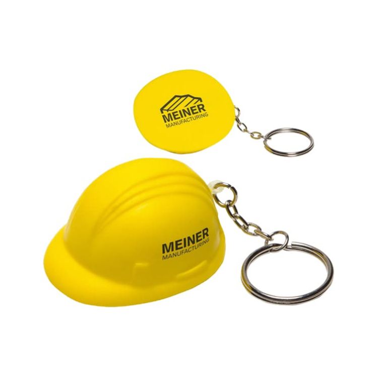 Picture of Keyring with Helmet Stress Reliever