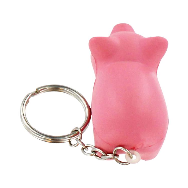 Picture of Keyring with Mini Pig Stress Item