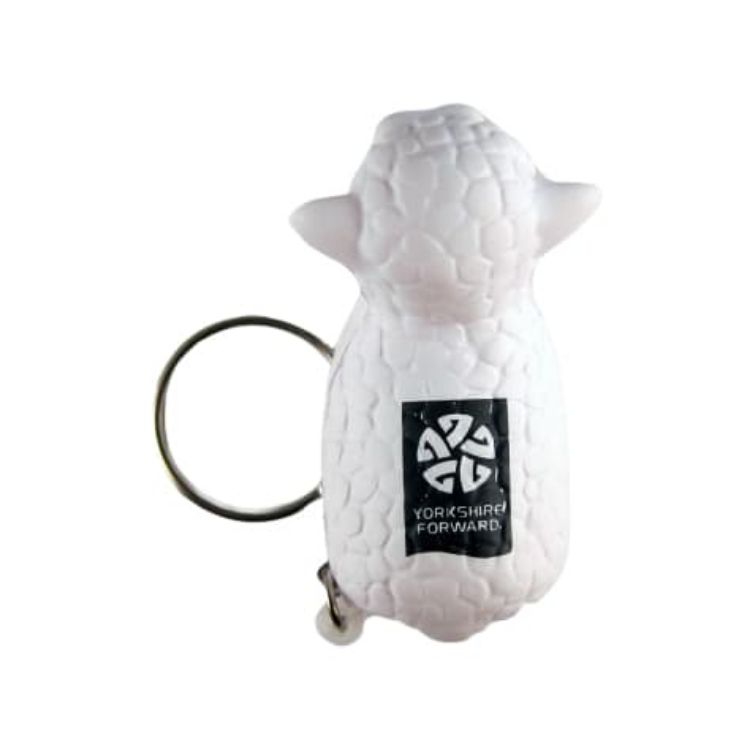 Picture of Keyring with Sheep Stress Reliever