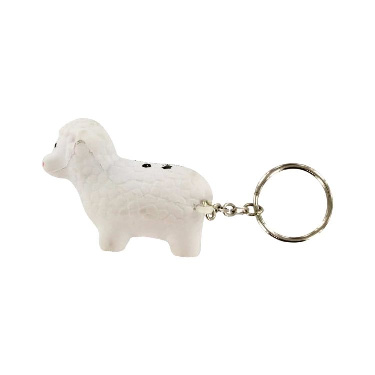 Picture of Keyring with Sheep Stress Reliever