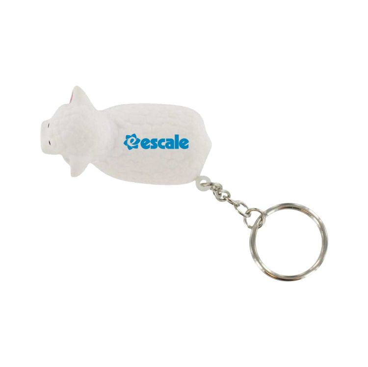 Picture of Keyring with Sheep Stress Reliever