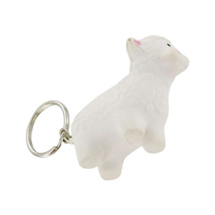 Picture of Keyring with Sheep Stress Reliever