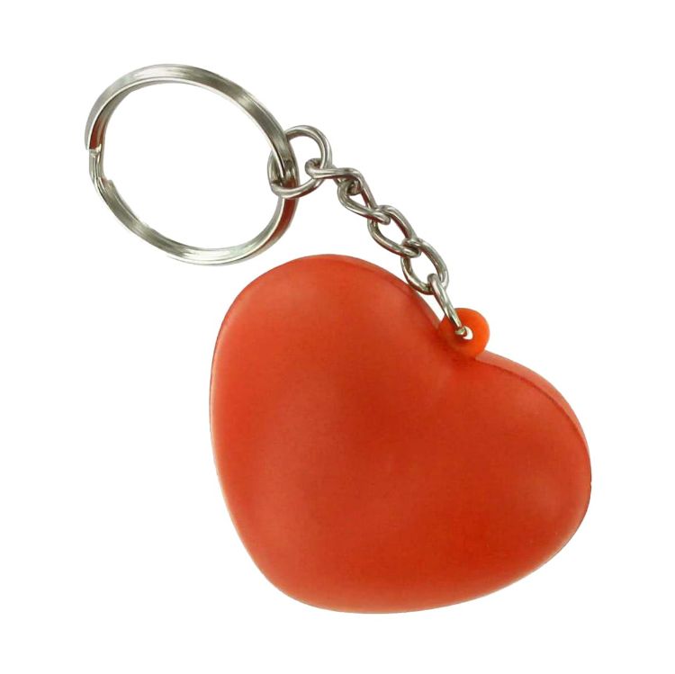 Picture of Keyring with Heart Stress Reliever