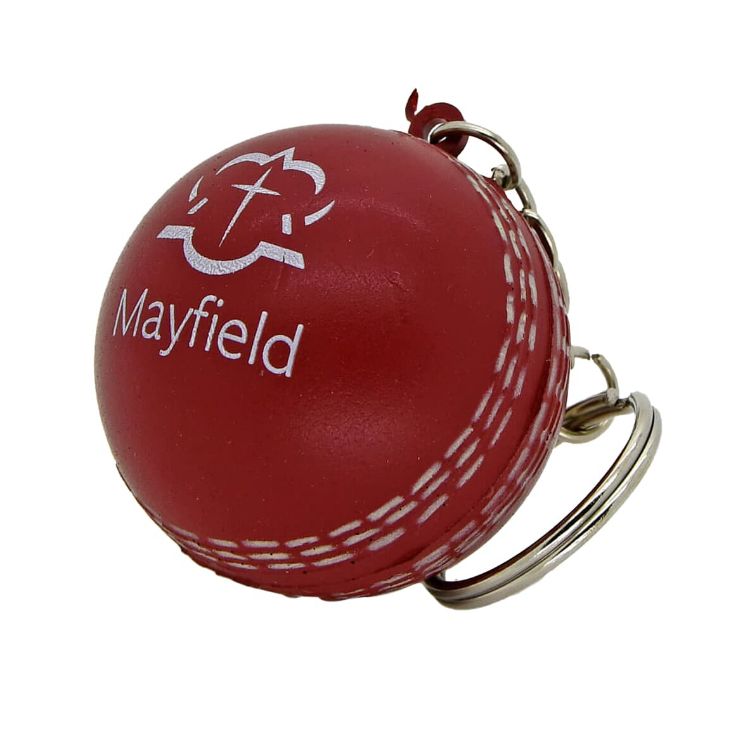 Picture of Keyring with Cricket Ball Stress Reliever